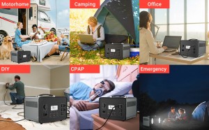 XGODY Portable Power Station can be use for Motorhome,Office, Emergency, CPAP, DIY or Work