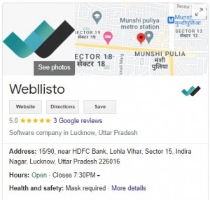Webllisto Lucknow