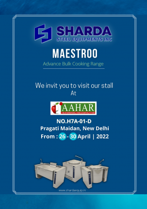 Invitation Card Aahar Expo 2022 1