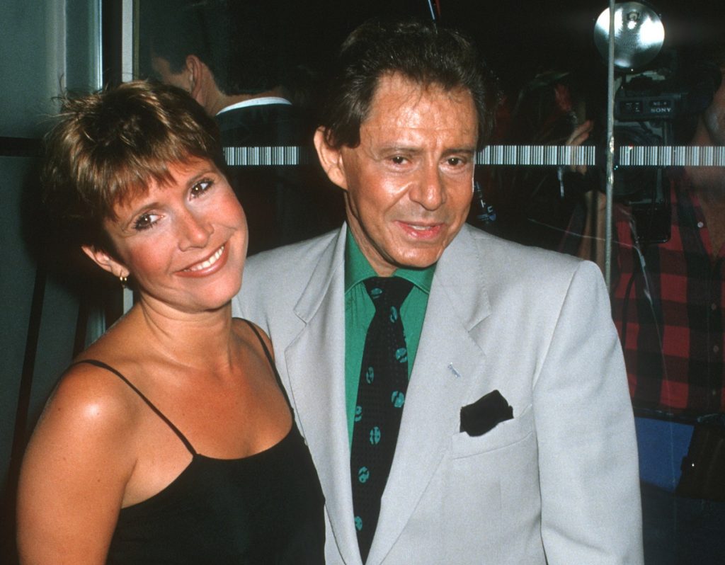 Carrie Fisher and Eddie Fisher Carrie Fisher and Eddie Fisher