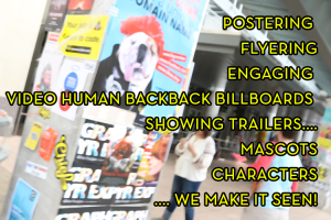 Brand Ambassador Flyering Street team in Austin