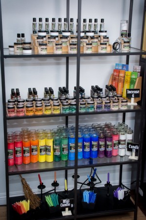 HBN bath crystals, custom candels and oils Photo Credit: Heather Vale Media