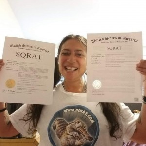 Ivy Silberstein a/k/a Ivy Supersonic Owns 2 Sqrat Federal Registered Trademarks Ivy