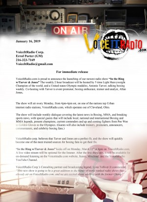 In The Ring With Antonio Tarver & Allan Jones