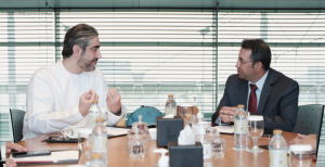  Amol Awasthi and H.H Sheikh Rashid bin Hamdan bin Rashid Al Nuaimi