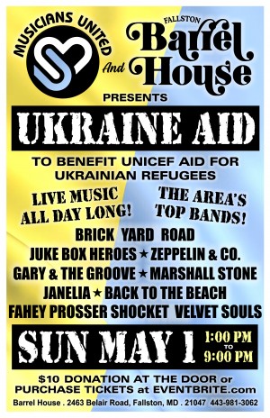 MU Ukraine Aid Poster X