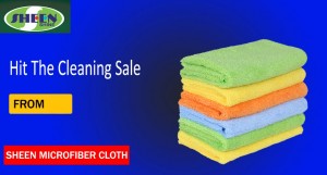 The Empire of Sheen And Shine Microfiber Cleaning Cloth 
