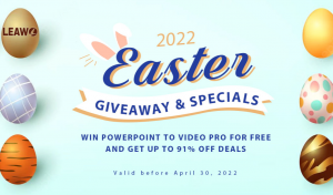 Leawo 2022 Easter Promo