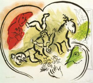 “Heart of the Circus” Marc Chagall 1962