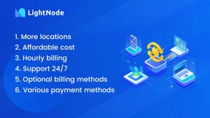 Adavantages for LightNode VPS