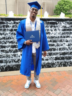 Joshua Ali Graduation Pic