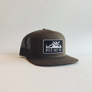 7 panel adventure trucker hat