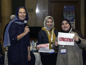 Educators engaged with workshop activities.