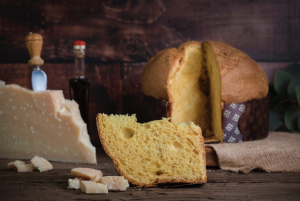WORLD PREMIERE of the Parmigiano Reggiano Panettone by Award winning bakers PANIFICIO FANTUZZI Avail