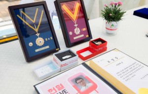 Award for Shincheonji Member who donated blood over 500 times