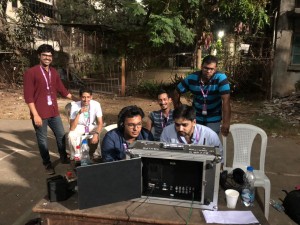 Team Quidich readying its ground stations