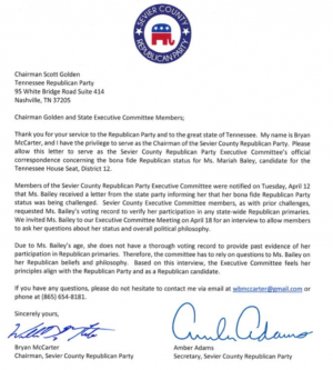 Unanimous vouch fors