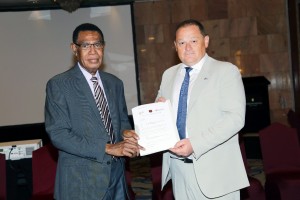 Speakers & Business owners attended the PNG/UAE Post Expo Economic Cooperation Dialogue.