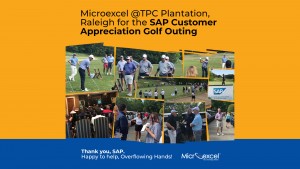 Microexcel honored to participate in the SAP Customer Appreciation Day Golf event on April 26