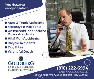 Goldberg Injury Lawyers opens a new office in Northridge, CA