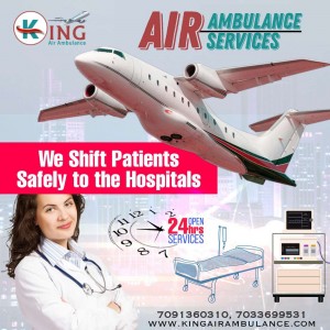 King Air Ambulance Services in India