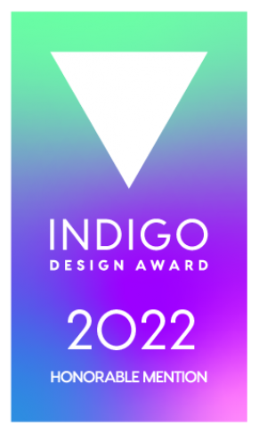 Indigo Awards Honorable Mention in Digital Design for Social Change 2022