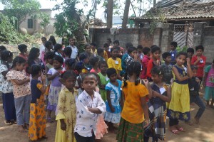 children after lunch