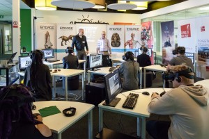 L-R •	Mike Armstrong – Lead Developer, ENGAGE, Immersive VR Education and David Whelan:  CEO, Immersive VR Education