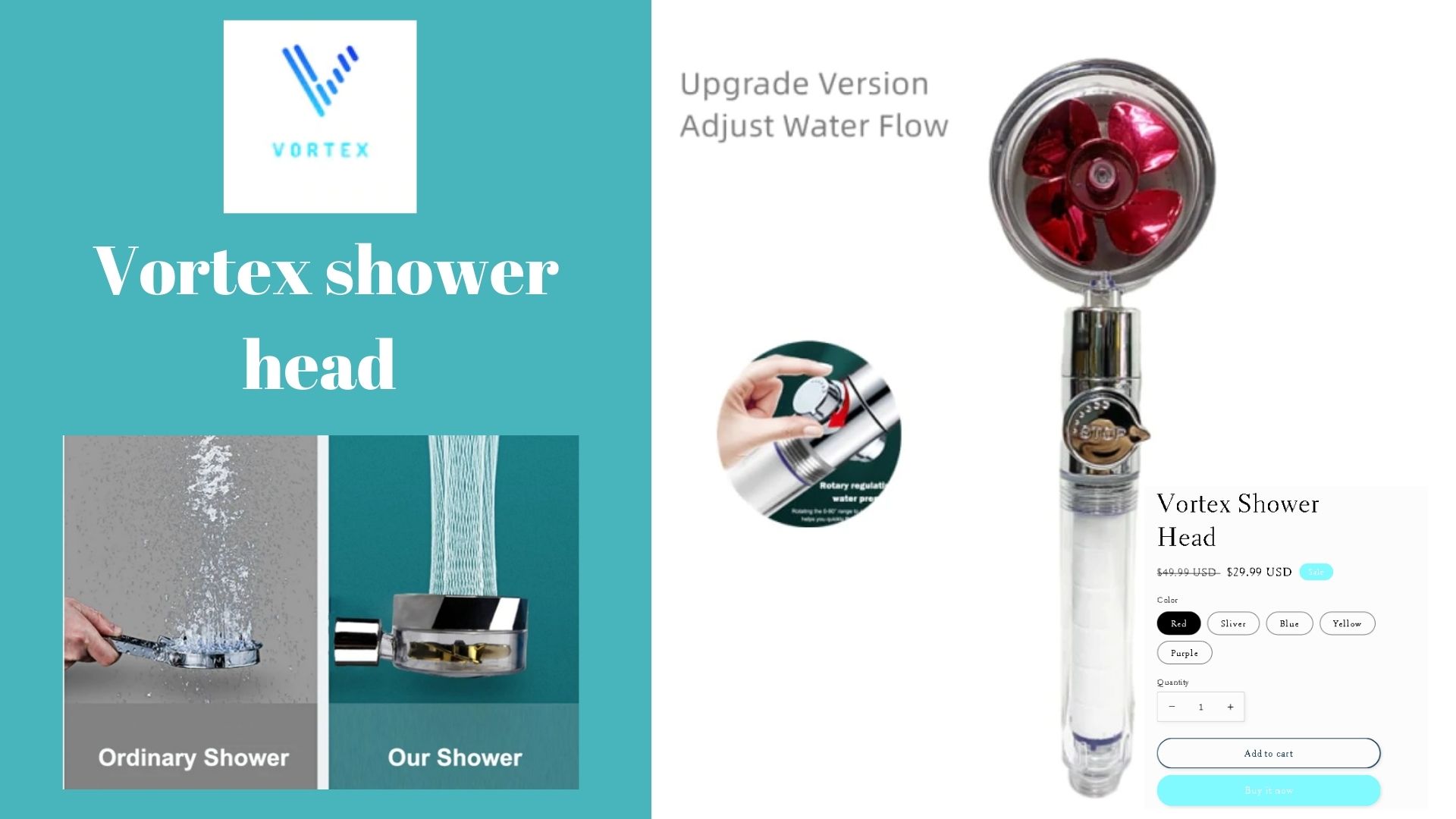 Get shower heads online from Vortex Rain Jet IssueWire