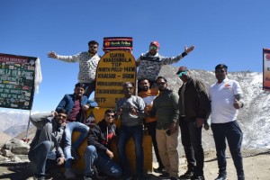 Group of Senior Citizens on Ladakh Tour