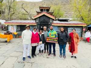 Group of Senior Citizens on Muktinath Temple Nepal