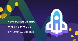 MM72 Listing on azbit.com on 1st June 6:00 PM UTC