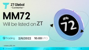 MM72 Listing on ZT GLOBAL COINBETTER