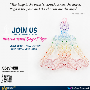 International day of yoga NY NJ Chakra balancing