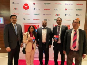 Team Navigators with the awards