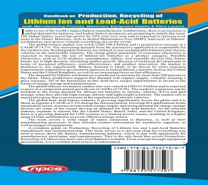 Lithium Ion and Lead Acid Batteries Book Back