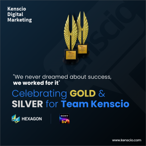 Kenscio won the GOLD and SILVER at 11th ACEF Awards 