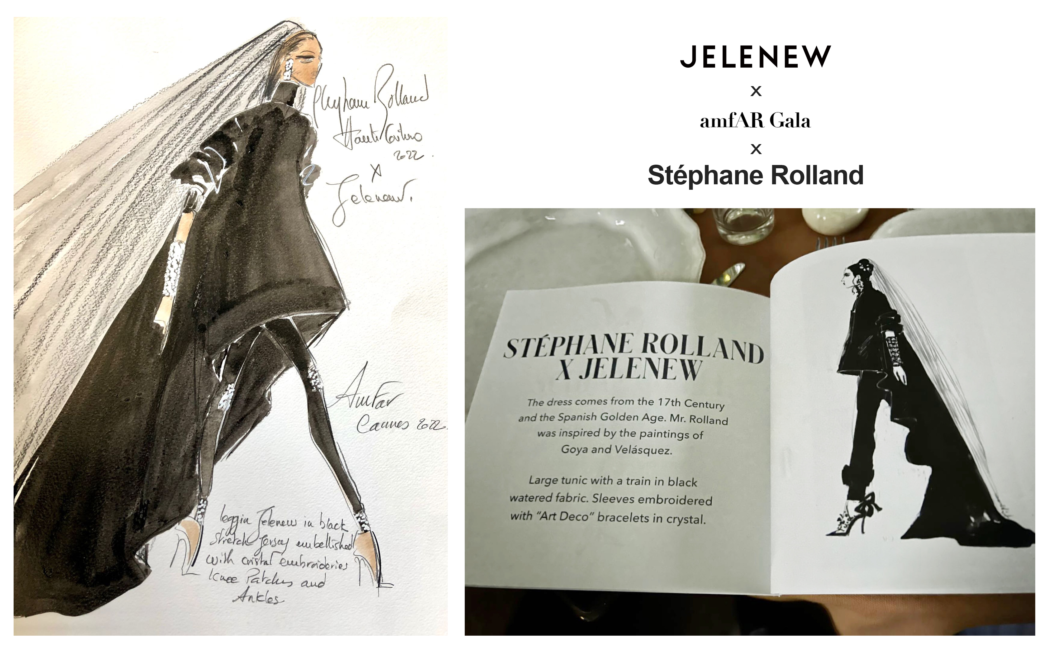 Jelenew x Stphane x amfAR Gala cannes Jelenew x Stphane x amfAR Gala cannes