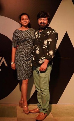 Sampurna Gupta & Ravindra Kirti at the Launch of CommPR Event