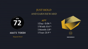 MM72 staking rewards on newchange.io