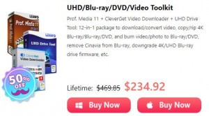 UHD Blu ray DVD Video Toolkit