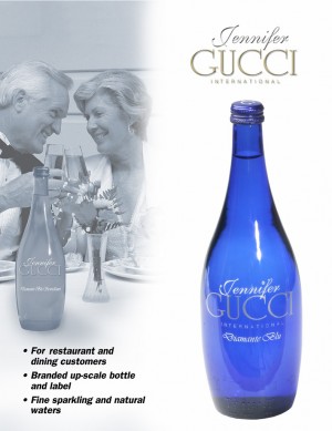 Jennifer GUCCI To Launch Ultra Luxury Sparkling and Natural Spring Water In Europe And The United States