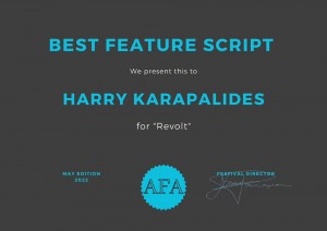 Harry Karapalides, President of 69th Street Productions, is heading to the Prestigious Raindance Film Festival