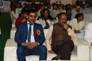 sandeep-choudhary-Dr-Harsh-Vardhan