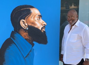 Visual Artist and original L.A. Black Panther Mohammed Mubarak opens a one-man show on Juneteenth Weekend at SIR Studios