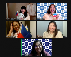 Panelists with Ms Sara Wilson, WHD Director of Global Operations