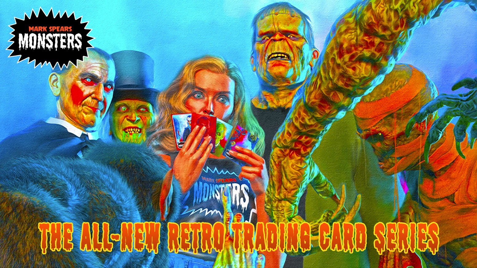 A Spooky Fun Trading Cards Series For Halloween Is Now On