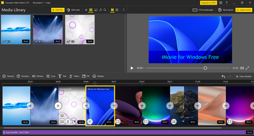 what is the imovie for windows