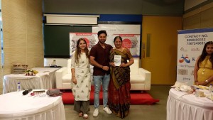 Book Launch Event-Author Salim Hansa with his mom Hansa Ben Velani & wife Nilam Lakhani