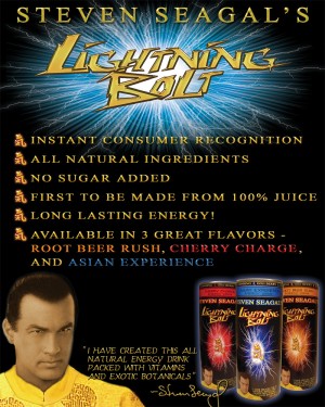 Steven Seagal Enterprises Launches New Line of Energy Drinks
